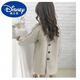 Disney Girls' Spring Clothing 2024 Large Children's Reversible Woolen Coat Korean Style Children's Spring and Autumn Clothing Woolen Coat Pink Double-Sided Woolen Coat 150