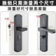 应易达门锁家用通用型房门木门锁具免改孔可调节门把手手柄执手卧室换锁 B款整套配13548锁体