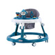 BABYPURE SHINE baby walker multi-function anti-overturning boy and girl baby walker can push toys walker grey dining plate mute wheel
