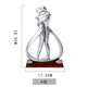 Shantoulin Village family of three ornaments for the 10th anniversary wedding anniversary gift for wife and husband newly engaged birthday gift A 15923 Mom + Boy (letter)