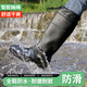 蓝鸥盾雨鞋男高筒防水鞋雨天户外防滑胶鞋耐磨雨靴套鞋YX1008 42