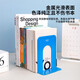 Deli -Student Metal Iron Book Stand Bookshelf Große Bücher verlassen sich auf Buchhandlung Buch Clip Book Block Block Block Block Briefpapier 9272 2 Stück Packung Packung