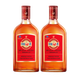 Jinpai Jinjiu China Jinjiu 520/500 Ration Wein Direkte Lieferung 35 Grad 520 ml 2 Flaschen