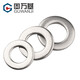 Guwanji 316 stainless steel flat washer 304 ultra-thin round washer enlarged flat washer metal flat washer washer thickened meson M6*12*1.5 50 pieces -316 material