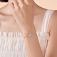 Liuguifu Jewelry PT950 platinum bracelet Phantom Fairy Butterfly platinum bracelet for women PT0400041 4.70g