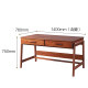 Muebles guangming de la madera maciza muebles de estudio de la sala de estudio doble mesa de estudio de escritorio simple de escritorio
