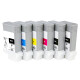 Roewe Consumables for Canon IPF671 771 681 686 PFI-8107 Plotter Printer Ink Cartridge MBK Shrink Black (without chip)