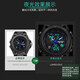 [Cadeau incontournable pour le début de la saison scolaire] Raelli Electronic Watches for Men Students, Fashion and Fashion Teenagers Outdoor Sports Multifinectional Sports Lumineux Affiche électronique Electronic pour les élèves du secondaire, Cadeaux d'anniversaire des étudiants pour 739. Black and Bleu