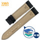 
Ai Shangzhen Suitable for Mido Berenselli series M3895C strap M3895.4.21.8 leather strap Black black line silver buckle 20mm