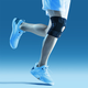 LP733CAR1 knee pad sports men's knees women's sports basketball running badminton meniscus patella strap black single standard code (31.8-40.6CM)/single