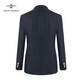Gieves Charles Tissu importé Bleu en laine en tricot en tricot Business Business Blazer Blazer Men Navy Blue 54 (Ce lien est un lien personnalisé)