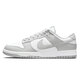 耐克（NIKE）男鞋2025新款夏季DUNK LOW经典复古运动板鞋低帮休闲鞋 DD1391-103白色雾灰 41