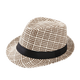 Nozhimeng Outdoor Jazz Top Hat мужская завитка в британском стиле ретро-соломенная шляпа среднего и пожилого исполнения.