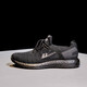 JETRAM men's shoes full black breathable hollow mesh shoes summer men's sports casual shoes lightweight mesh shoes net running shoes YT-all black (6175 men) 39