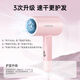 CONFU hair dryer household high power high wind gift small portable folding negative ion hair care hair dryer 1800W KF-3140C powder negative ion model