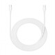 Xiaomi (MI) Xiaomi 6A skin-friendly silicone Type-C to Type-C fast charging data cable 2M