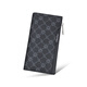 Williampolo Kaiser Paul Wallet Herren Langstil großer Kapazität Kupplung Fashion Business Herren Hände Vatertag Geschenke an Papa Black- [Counter Gift Box]