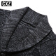 CXZ TENDY Brand Cardigan Chaqueta para hombres Cárdigan para hombres Autumn Style Coreano Slim Men's Green Fruit Cuella para hombres Negro 180/XL