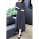 
Yimuqi's middle-aged women wear a dress of 40 to 50 years old, long-sleeved middle-aged temperament, floral slim woman with a big knee, green 3883# M Recommended 100Jin [Jin equals 0.5 kg]