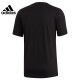 阿迪达斯 （adidas）(Adidas)男装T恤夏季新款运动服户外舒适跑步训练休闲短袖FH6625 EI9755黑色 L