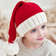 Domeiyi Christmas hat Christmas decoration Christmas headdress Santa Claus children adult dress knitted hat