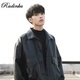 Radinka2026 new autumn and winter trendy loose imitation leather jacket men's motorcycle jacket bomber jacket design street jacket YFF 002 spring and autumn XL