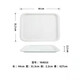 Yidian IKEA (e-hom) intelligent weighing settlement tray 15693/14443 protocol melamine chip meal anti-slip chip tray