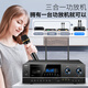 Xianke AV-312V Home KTV Audio-Verstärker Special für Heimkartenpaketlautsprecher, Hochfutterbluetooth-drahtloser Musik-Hochleistungs-Musikverstärker mit Mikrofon
