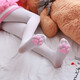 Dabu Liu's black silk crotchless socks for students, full body cat claws, cute three-dimensional meat pads, 3D Cai Luoli, white ordinary cat claw socks, plus size pants