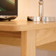 Bright furniture Student desk solid wood desk bookcase combination set study desk household writing desk with bookshelf 6191 teen corner desk