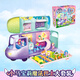 Little Pony Toys, Magic Bus Set, Spielzeugspielzeug spielen, kann das Geburtstagsgeschenk für Kinder für Frauen leuchten und verändern