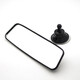 Benbang Automobile Car Large Field of View Rear View Mirror Suction Cup Wide Angle Plane Mirror Interior Auxiliary Reversal Mirror Modification Suction Cup Mirror 200x65mm