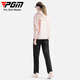 PGM高尔夫套装女款雨衣防雨全身装备上衣裤子整套服装 YF690-粉色 L