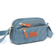 Dongxuan Mom's Change Key Small Sac en tissu nouveau Version coréenne Nylon Mini Bag des femmes d'âge moyen Haze Bleu