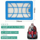 Crook adaptiert an Philips Vakuumreinigerzubehör FC9728FC9732FC9735 Filternetz Baumwollfilterelement Hepa Sea Par Air Outlet Filter Element 1