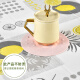 FOOJO waterproof tablecloth oil-proof tablecloth table mat tablecloth 135*180cm small lemon
