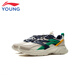 Li Ning Children's Shoes Children's Sports Shoes 2025 New Men's and Women's Children's Casual Running Shoes Daddy Shoes 39YKCU210-3