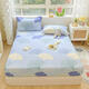 Avon Ting cotton fitted sheet single piece cotton sheet non-slip bed cover 1.8m mattress dust cover Simmons protective cover Ai Lian 150x200cm pure cotton single fitted sheet