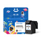 Gezhige Suitable for HP 680 ink cartridges 2677 ink cartridges 3636 3776 5088 2135 3835 3138 2676 4538 hp3636 printer ink cartridges black ink can be added