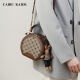 Caibukaier Offizielle Website Neue Crossbody-Tasche Frauenbeutel kleine runde Tasche vielseitige Umhängetasche Leichte Luxus-Geburtstagsgeschenk für Freundin Frau [Kaffee] Praktisch High-End-Sinn für High-End-Geschenk für Freundin modischer vielseitiger CK-Marke Nischentasche