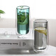 MULTIPOTENT heat-resistant glass water cup double-layer glass cup rose same style cup milk cup smoke gray 250ml
