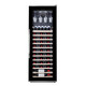 Vinocave wine cabinet home living room constant temperature wine cabinet compressor ice bar refrigerated storage cabinet multi-function display cabinet insulation household non-embedded JC-90AS- 90 bottles