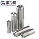 Guwanji 304 stainless steel internal expansion screw pull-explosion internal forced top explosion screw built-in gecko flat explosion bolt expansion tube M8*10*30 2 pieces 304 material