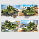 
Lego Military Building Blocks 99a Main Battle Remote Control Tank Assembly Model Toy Boy Children's Birthday Gift Upgrade Extra Large Main Battle Tank Static Version 3506pc