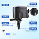 Sobosobo Songbao Fischtank Tauchpumpe Drei-in-ein-Eins-Pumpe Sauerstoffverstärkungspumpe kleine Haushaltspumpe WP-3880 (35W)