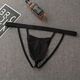 Männer sexy Doppel-Tanga-Stil neuer und sexy transparentes Netz hinter offenes Schicht, ohne die Unterwäsche von Männern schwulen zu nehmen [vertraulicher Versand] Weiß 90-160jin [Jin gleich 0,5 kg] Inside Wear