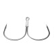 YNKOO Butterfly Hook Anchor Hook Spear Hook Anchor Fish Hook Large Two-claw Hook Fish Hook Search Fish Hook Fishing Hook Fishing Supplies Accessories with Barb 4# (1 Pack) Others