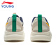 Li Ning Children's Shoes Children's Sports Shoes 2025 New Men's and Women's Children's Casual Running Shoes Daddy Shoes 39YKCU210-3