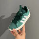 阿迪达斯 （adidas）情侣板鞋男鞋女鞋春季新款Grand Court复古休闲鞋学生低帮运动鞋 IH6187绿色 36