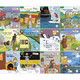 Sélection des séries] Société des études étrangères Lisheng Polaris Natural Pinning Picture Livre niveau 123456 Natural Pinning Manuel de classement Enfant English Grading Picture Livre de classement d'anglais Enfant English Picture Book Primary School Grading Natural Natural Pinning Picture Book Niveau 5 Volume 12 (Lire en cinquième année)